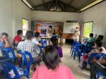 ลงพื้นที่หมู่ที่ 4 ต.ป่าระกำ เพื่อทำโครงการเวทีประชาคมระดับห